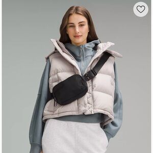 Lululemon Black Mini Belt Bag Crossbody Bag Sling Bag.